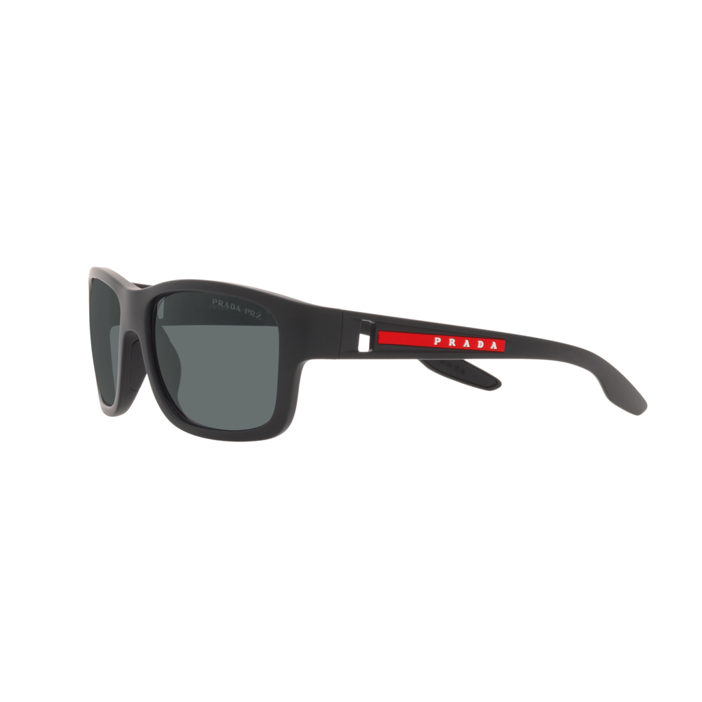 Prada Linea Rossa PS 01WS PS 01WS Black Men's Polarized Sunglasses