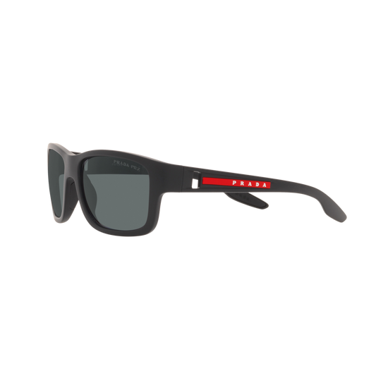Prada Linea Rossa PS 01WS PS 01WS Black Men's Polarized Sunglasses