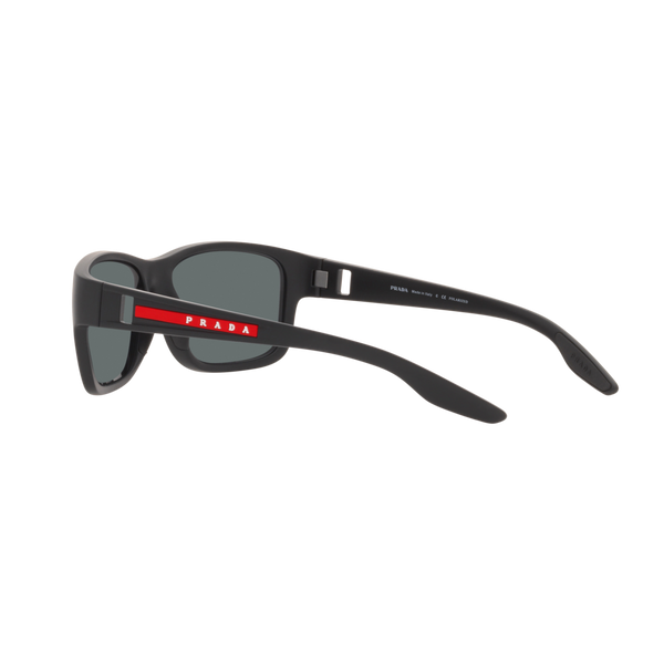 Prada Linea Rossa PS 01WS PS 01WS Black Men's Polarized Sunglasses