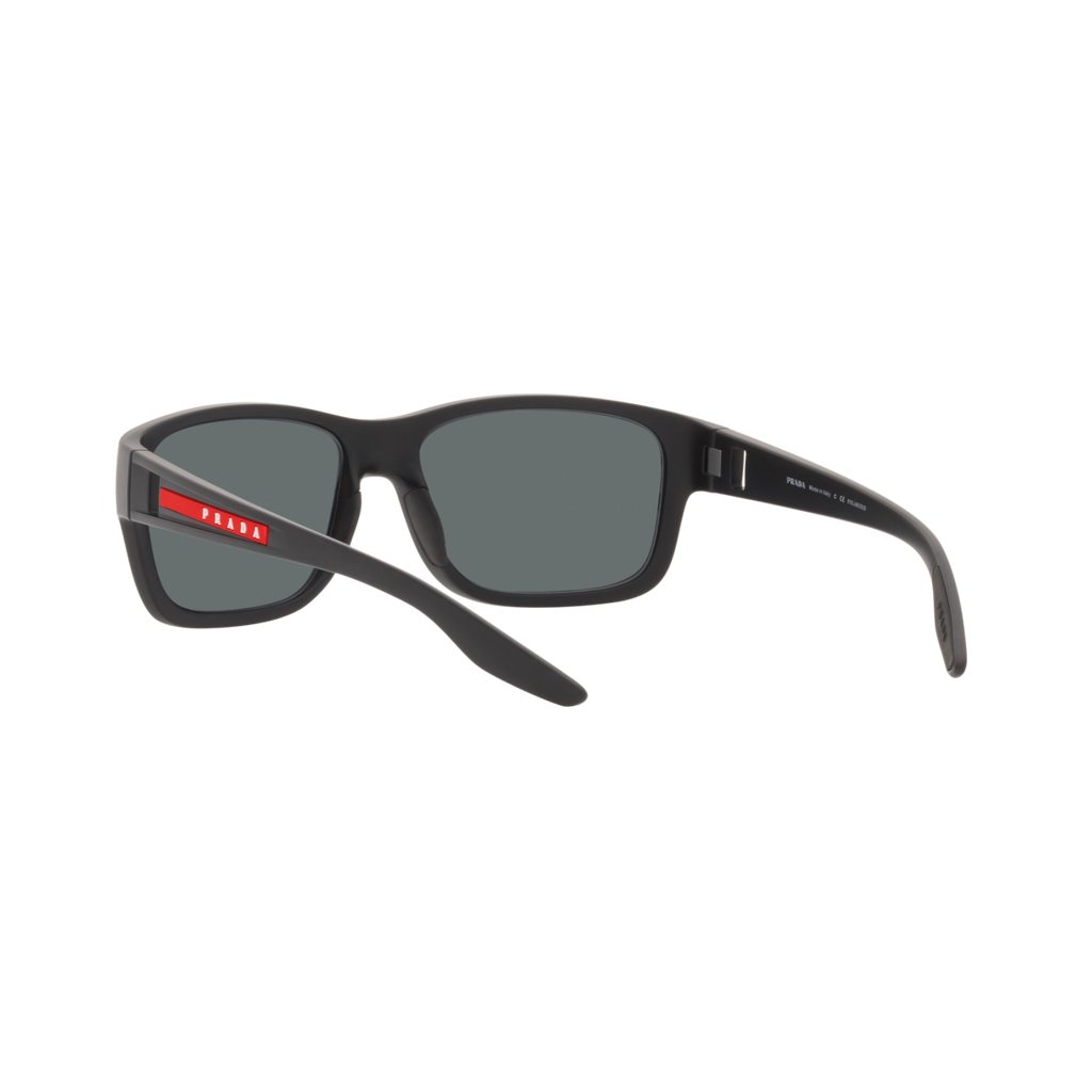 Prada Linea Rossa PS 01WS PS 01WS Black Men's Polarized Sunglasses
