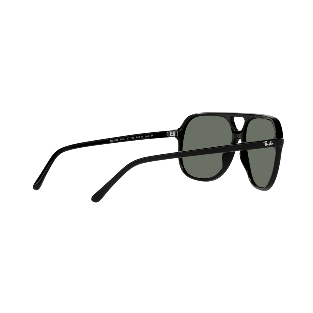 Ray Ban BILL RB2198 Black Unisex Polarized Sunglasses