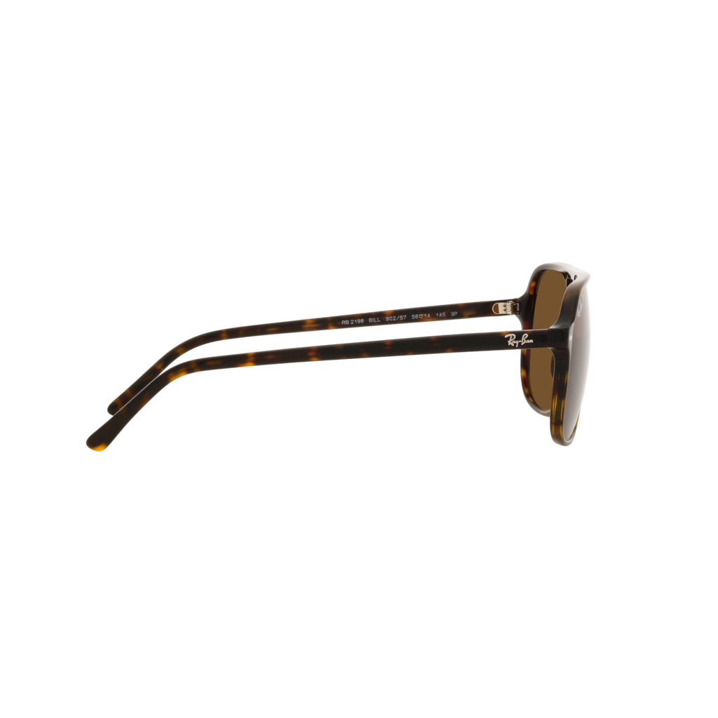 Ray Ban BILL RB2198 Havana Unisex Polarized Sunglasses