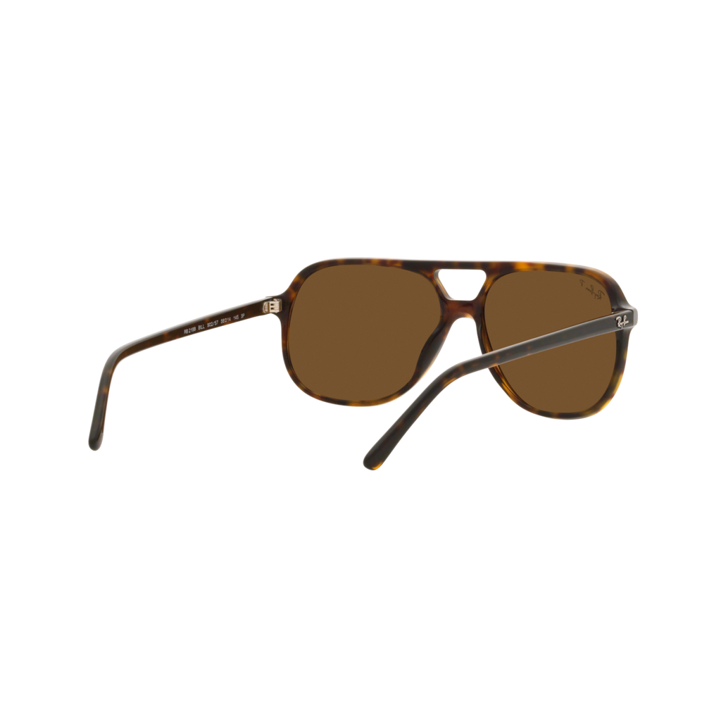 Ray Ban BILL RB2198 Havana Unisex Polarized Sunglasses