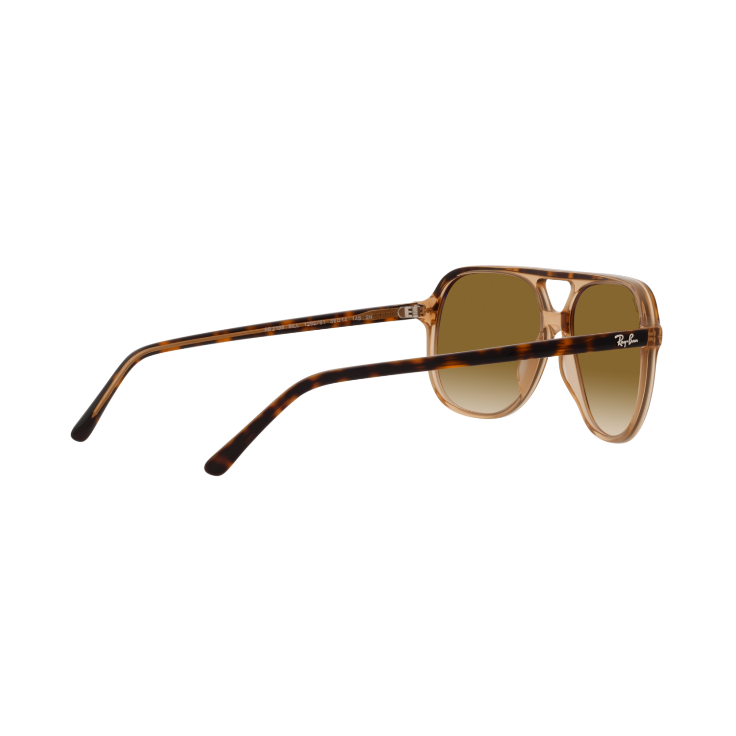 Ray Ban BILL RB2198F Havana Unisex Sunglasses