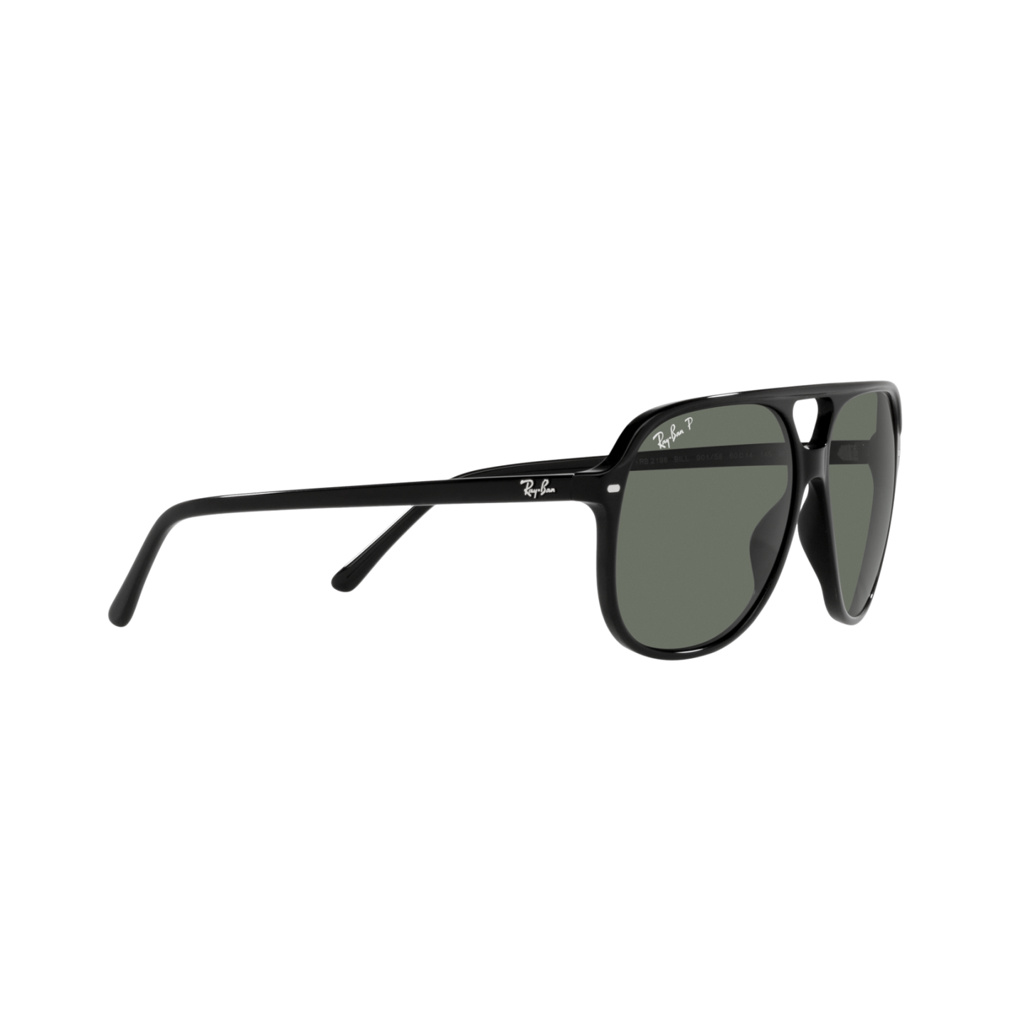 Ray Ban BILL RB2198F Black Unisex Polarized Sunglasses