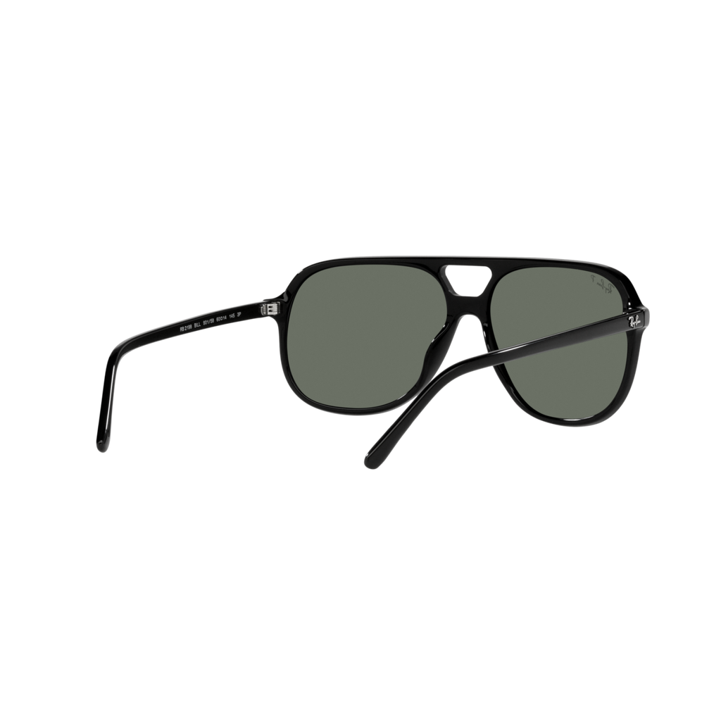 Ray Ban BILL RB2198F Black Unisex Polarized Sunglasses