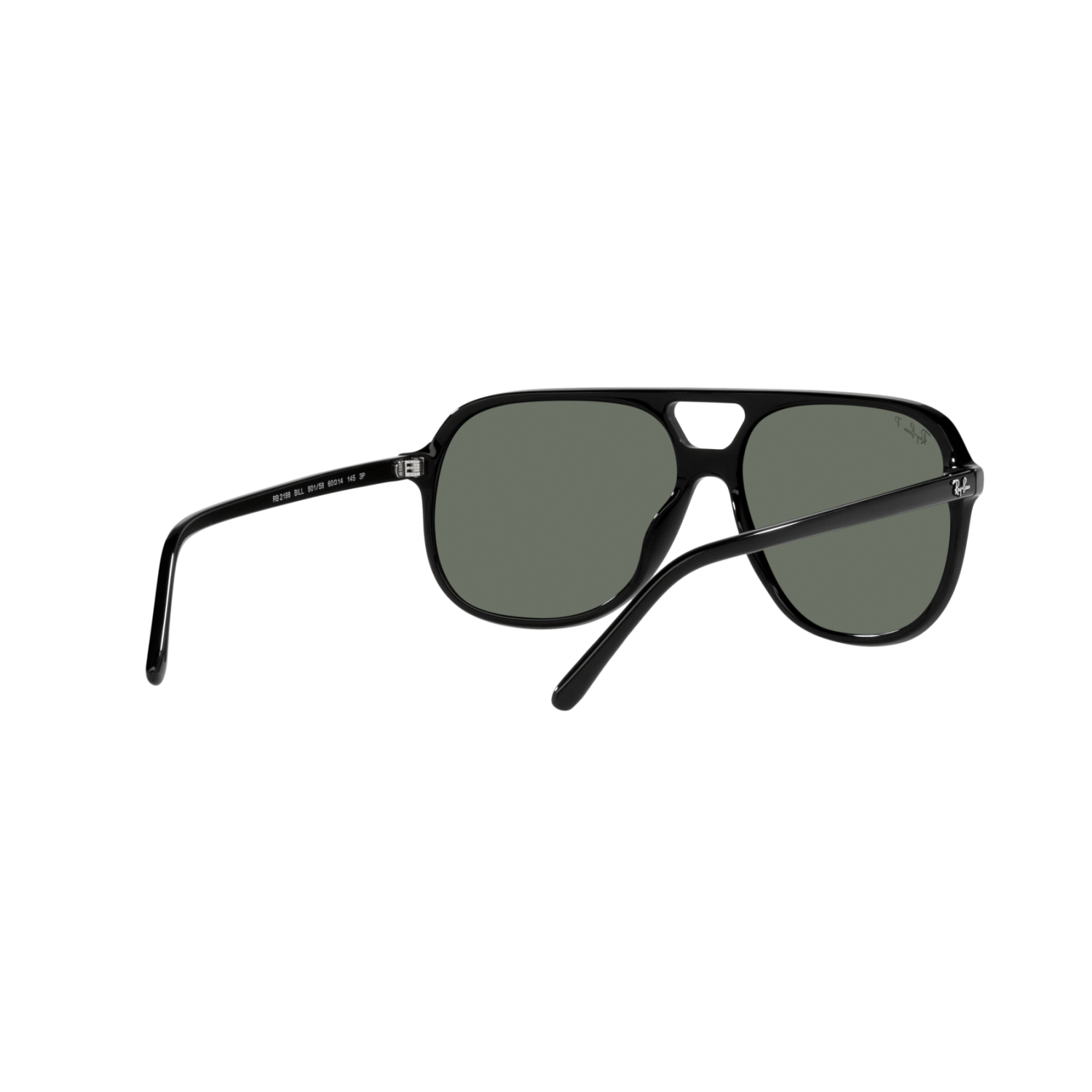 Ray Ban BILL RB2198F Black Unisex Polarized Sunglasses