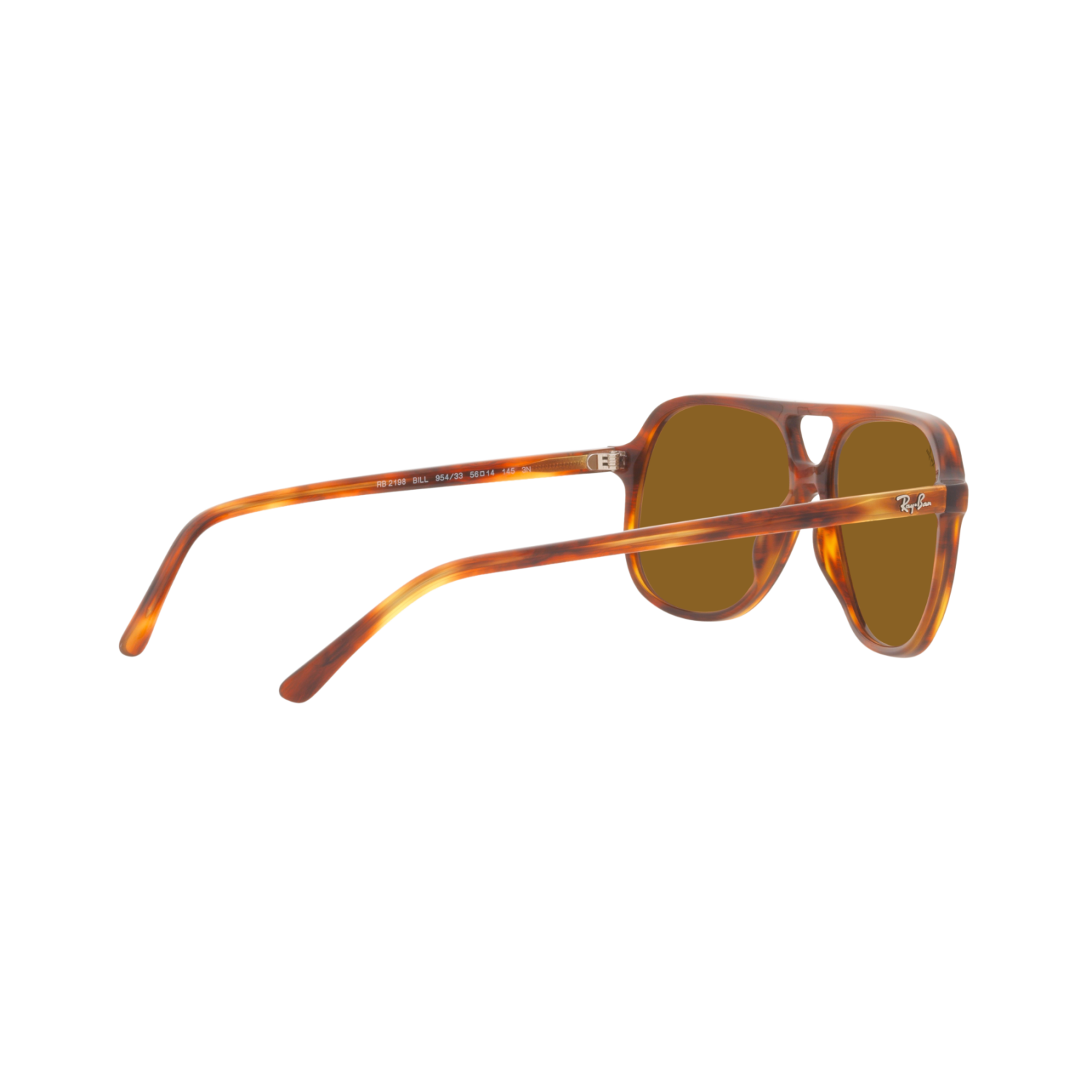 Ray Ban BILL RB2198F Havana Unisex Sunglasses