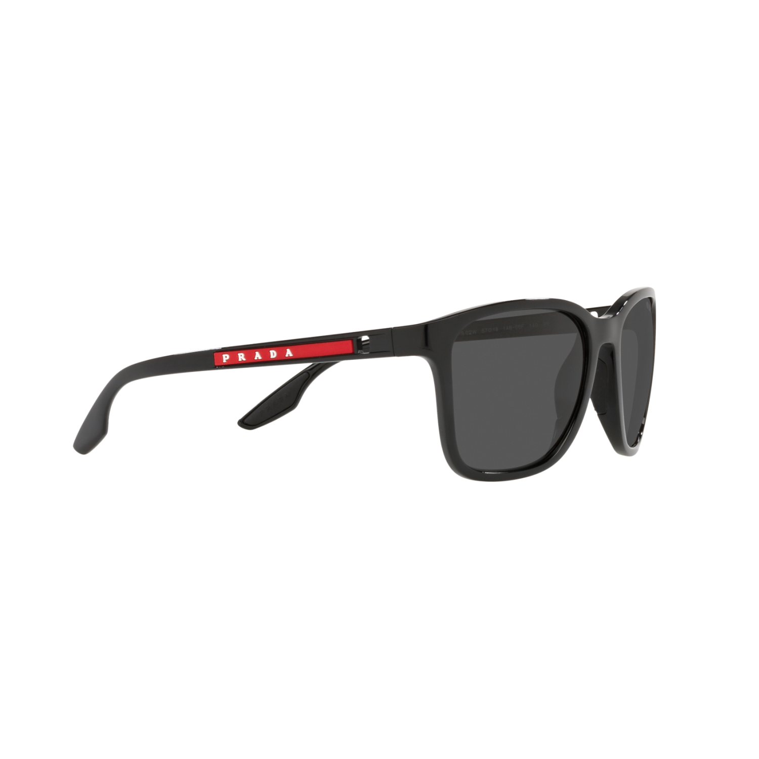Prada Linea Rossa PS 02WS PS 02WS Black Men's Sunglasses