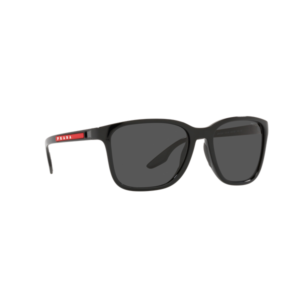 Prada Linea Rossa PS 02WS PS 02WS Black Men's Sunglasses
