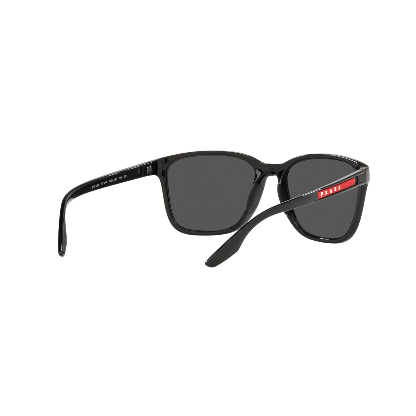 Prada Linea Rossa PS 02WS PS 02WS Black Men's Sunglasses