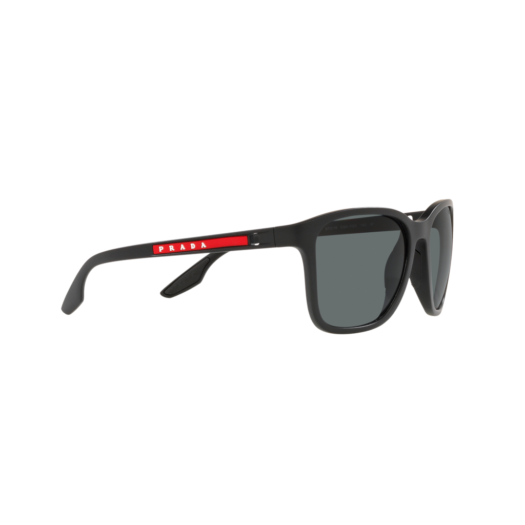 Prada Linea Rossa PS 02WS PS 02WS Black Men's Polarized Sunglasses