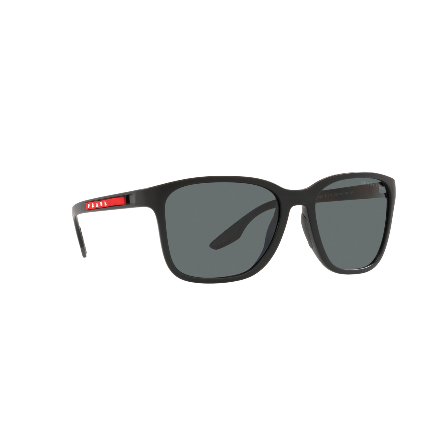 Prada Linea Rossa PS 02WS PS 02WS Black Men's Polarized Sunglasses