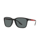 Prada Linea Rossa PS 02WS PS 02WS Black Men's Polarized Sunglasses