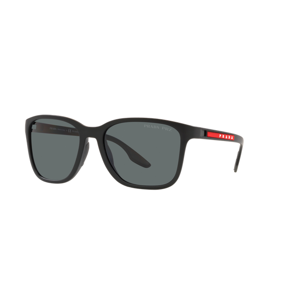 Prada Linea Rossa PS 02WS PS 02WS Black Men's Polarized Sunglasses