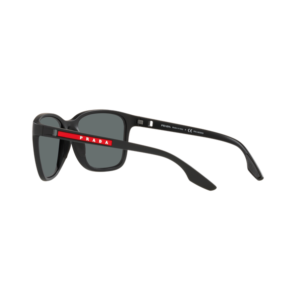 Prada Linea Rossa PS 02WS PS 02WS Black Men's Polarized Sunglasses