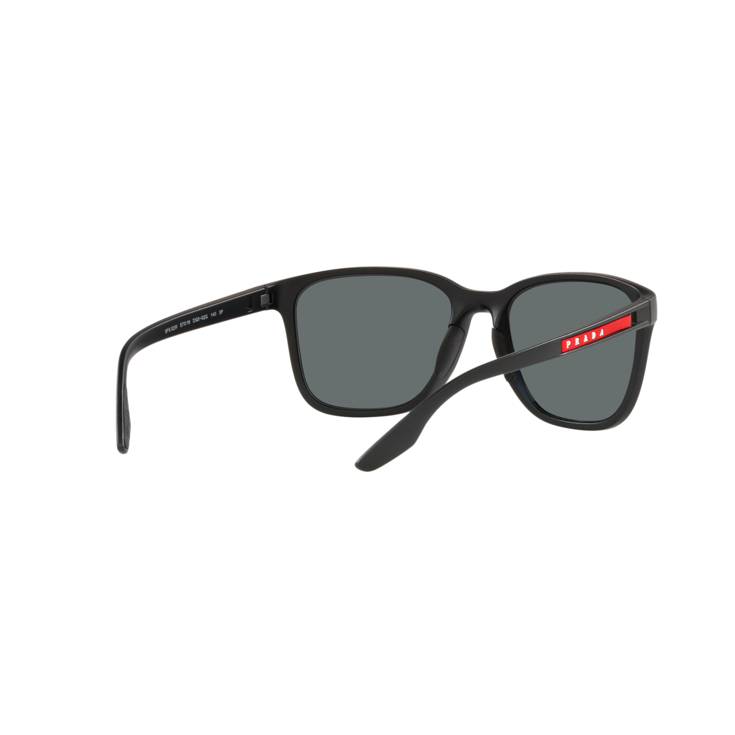 Prada Linea Rossa PS 02WS PS 02WS Black Men's Polarized Sunglasses