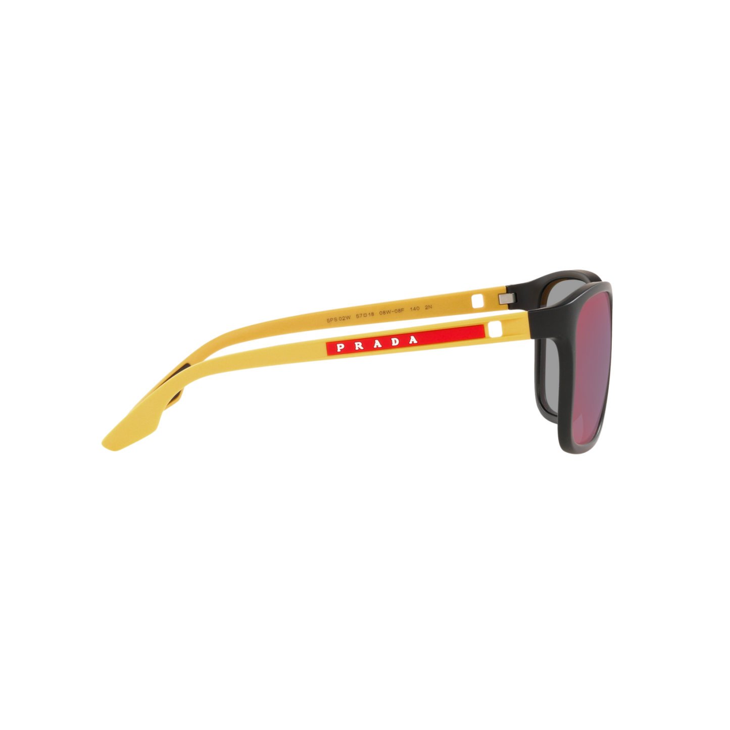 Prada Linea Rossa PS 02WS PS 02WS Black Men's Sunglasses