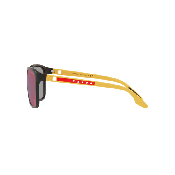 Prada Linea Rossa PS 02WS PS 02WS Black Men's Sunglasses