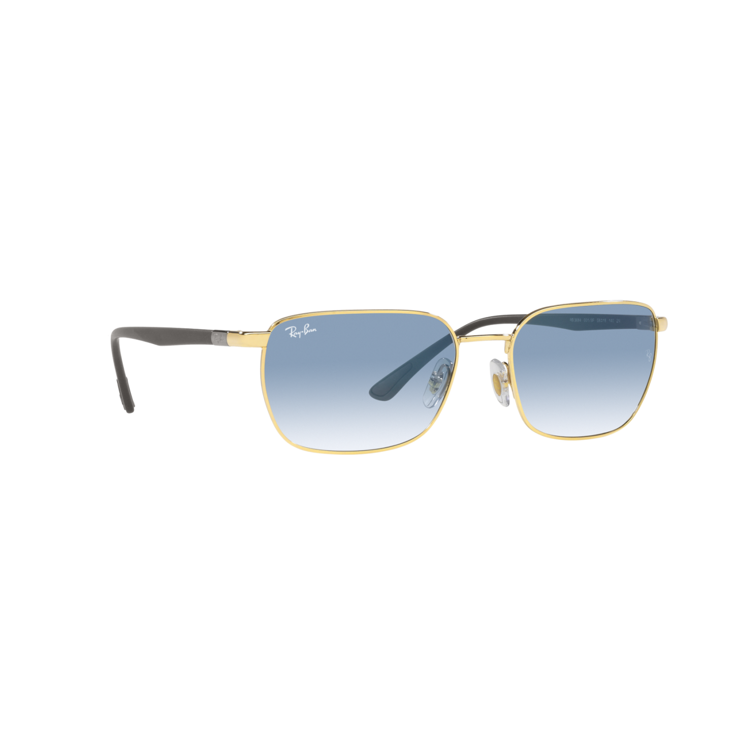 Ray Ban RB3684 RB3684 Gold Unisex Sunglasses