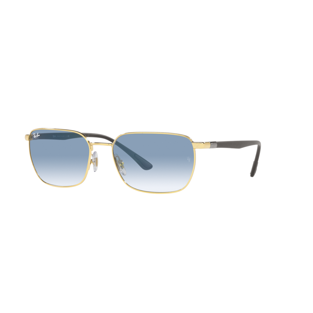 Ray Ban RB3684 RB3684 Gold Unisex Sunglasses