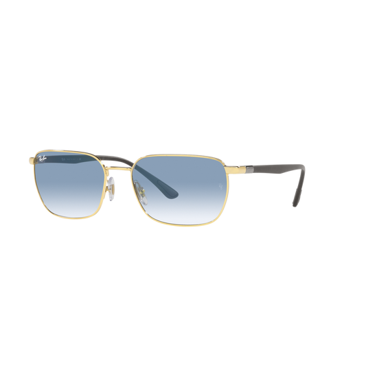 Ray Ban RB3684 RB3684 Gold Unisex Sunglasses