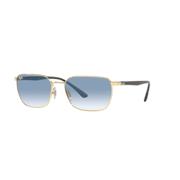 Ray Ban RB3684 RB3684 Gold Unisex Sunglasses