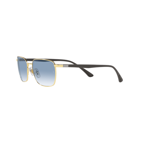 Ray Ban RB3684 RB3684 Gold Unisex Sunglasses