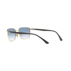 Ray Ban RB3684 RB3684 Gold Unisex Sunglasses