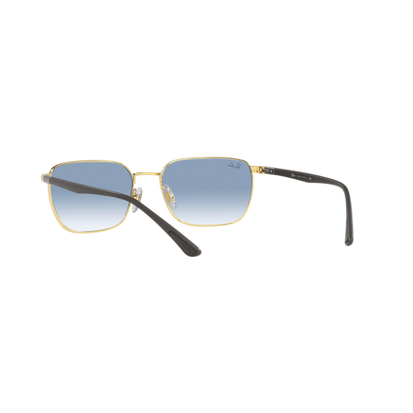 Ray Ban RB3684 RB3684 Gold Unisex Sunglasses
