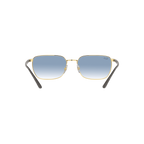 Ray Ban RB3684 RB3684 Gold Unisex Sunglasses