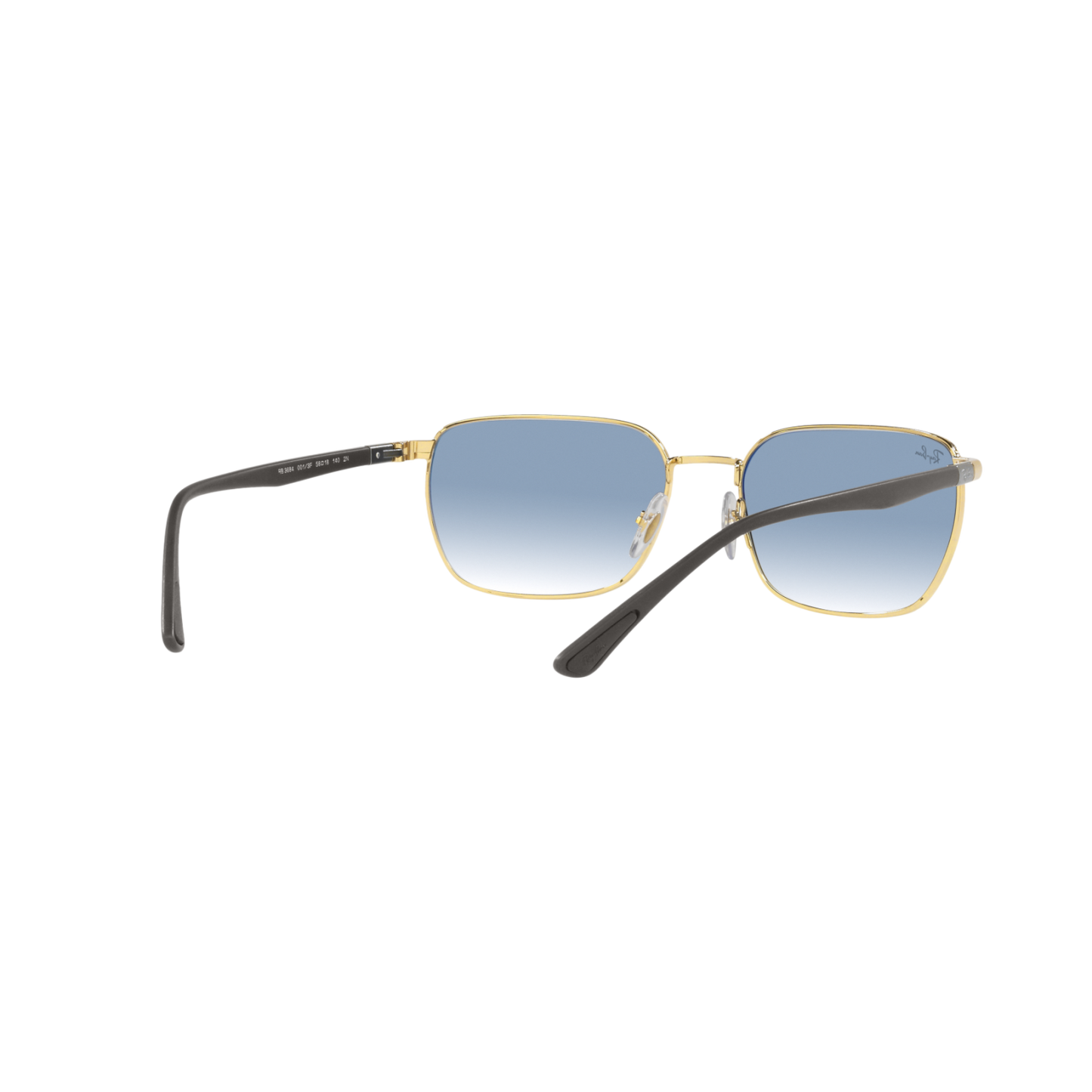 Ray Ban RB3684 RB3684 Gold Unisex Sunglasses