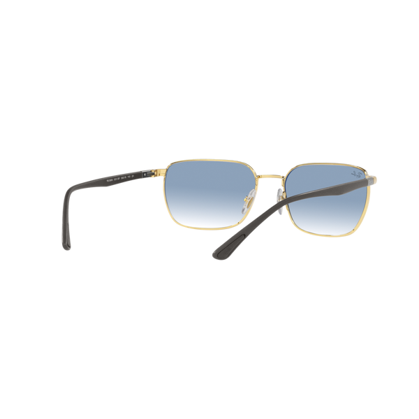 Ray Ban RB3684 RB3684 Gold Unisex Sunglasses