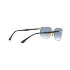 Ray Ban RB3684 RB3684 Gold Unisex Sunglasses