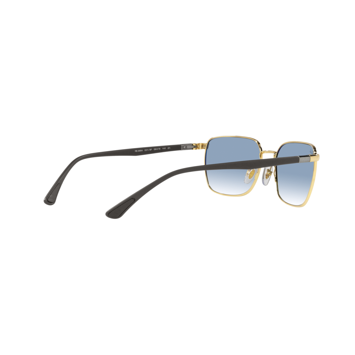 Ray Ban RB3684 RB3684 Gold Unisex Sunglasses