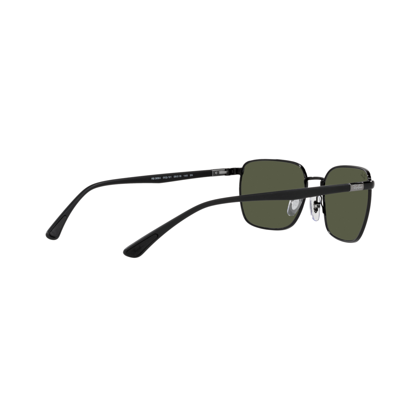 Ray Ban RB3684 RB3684 Black Unisex Sunglasses