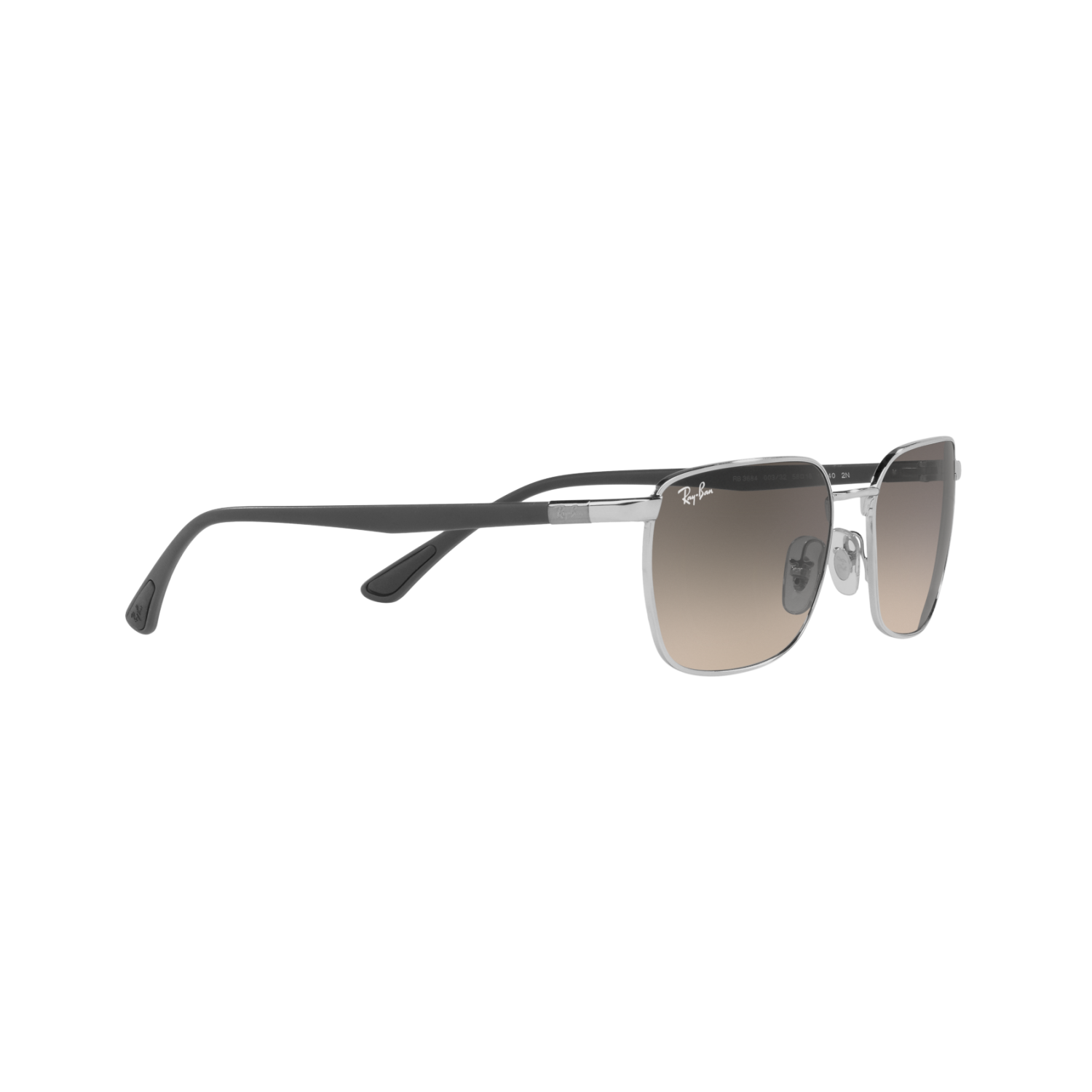 Ray Ban RB3684 RB3684 Silver Unisex Sunglasses