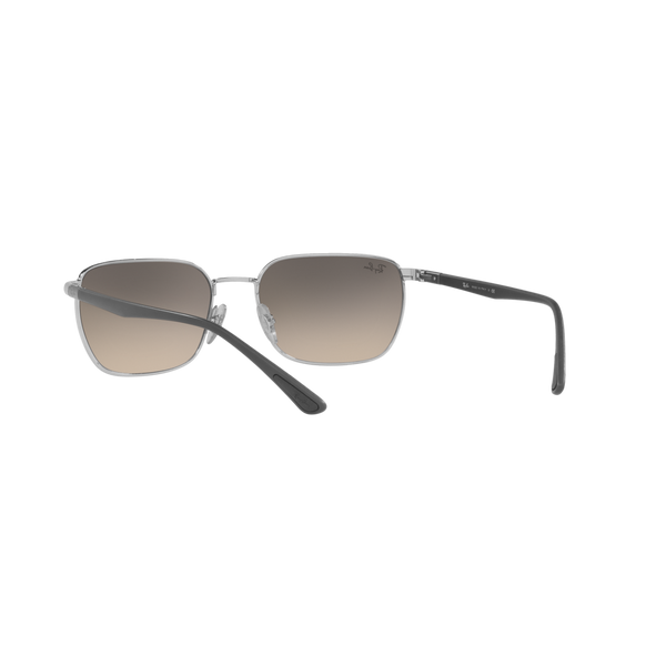 Ray Ban RB3684 RB3684 Silver Unisex Sunglasses