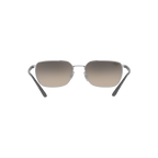Ray Ban RB3684 RB3684 Silver Unisex Sunglasses