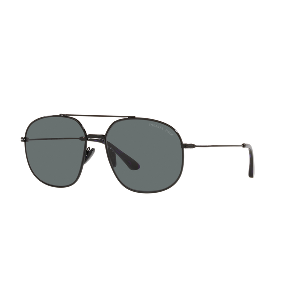 Prada PR 51YS PR 51YS Black Men's Polarized Sunglasses