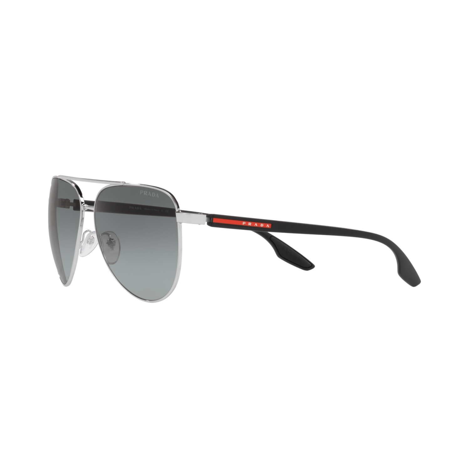 Prada Linea Rossa PS 52WS PS 52WS Silver Men's Sunglasses