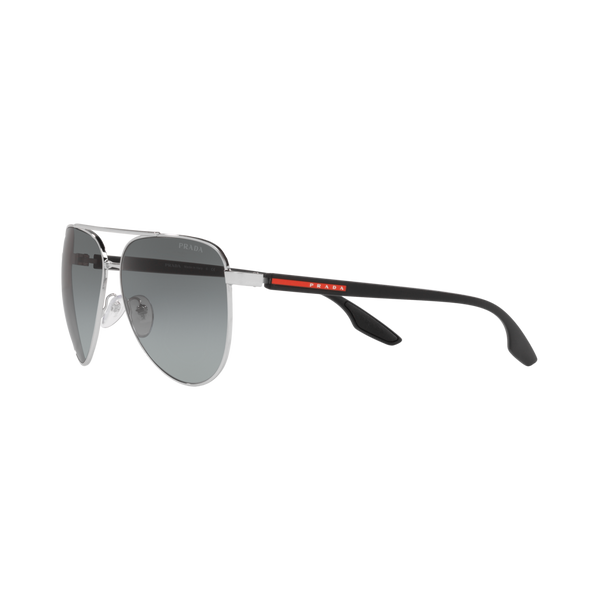 Prada Linea Rossa PS 52WS PS 52WS Silver Men's Sunglasses