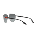 Prada Linea Rossa PS 52WS PS 52WS Silver Men's Sunglasses