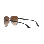 Prada Linea Rossa PS 52WS PS 52WS Grey Men's Sunglasses