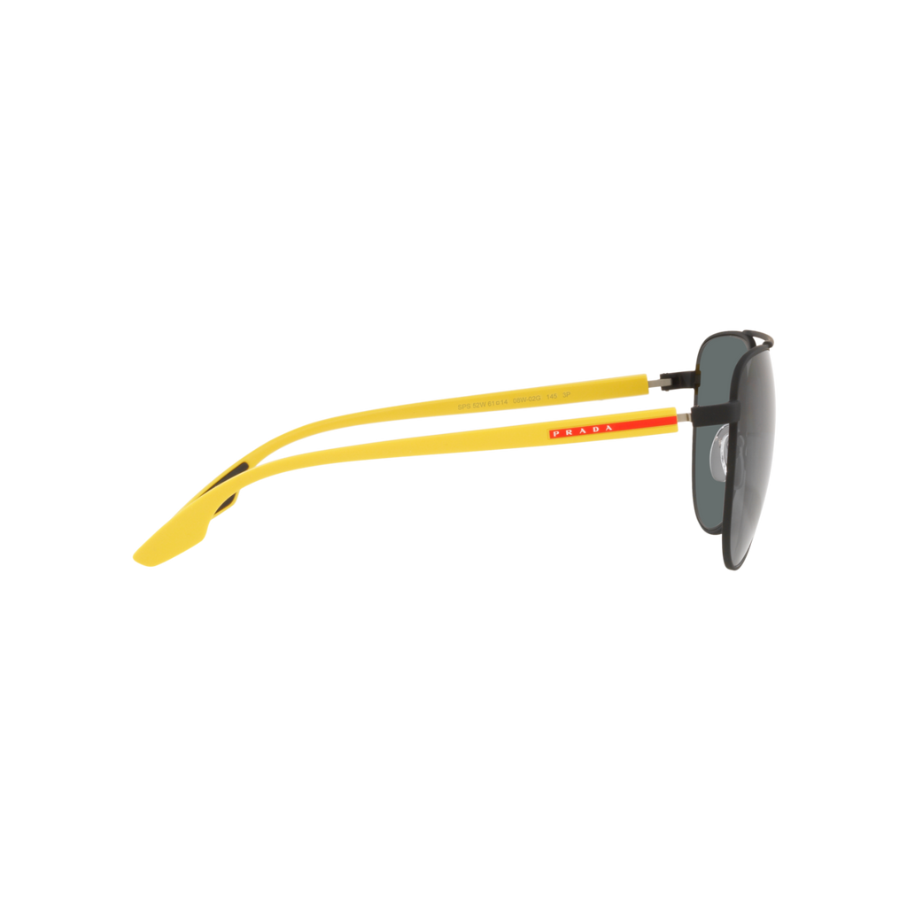 Prada Linea Rossa PS 52WS PS 52WS Black Men's Polarized Sunglasses