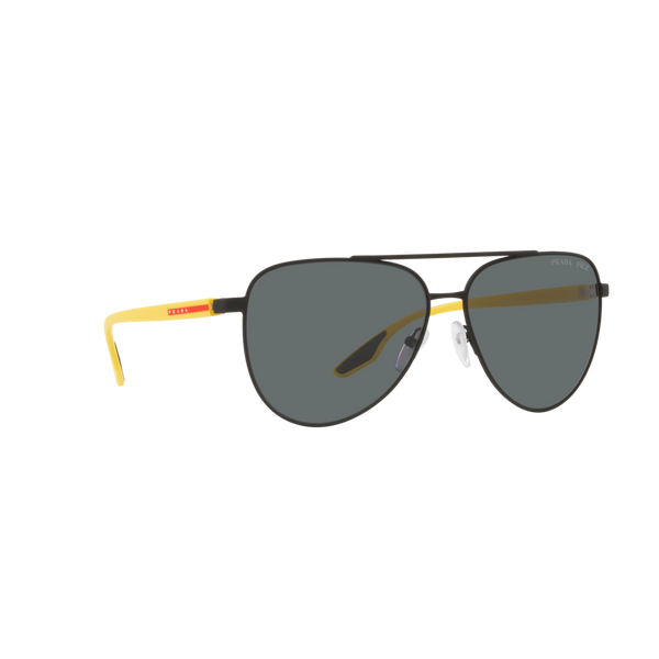 Prada Linea Rossa PS 52WS PS 52WS Black Men's Polarized Sunglasses
