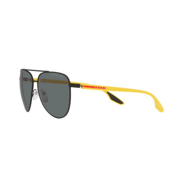 Prada Linea Rossa PS 52WS PS 52WS Black Men's Polarized Sunglasses