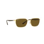 Ray Ban RB3684CH RB3684CH Gold Unisex Polarized Sunglasses