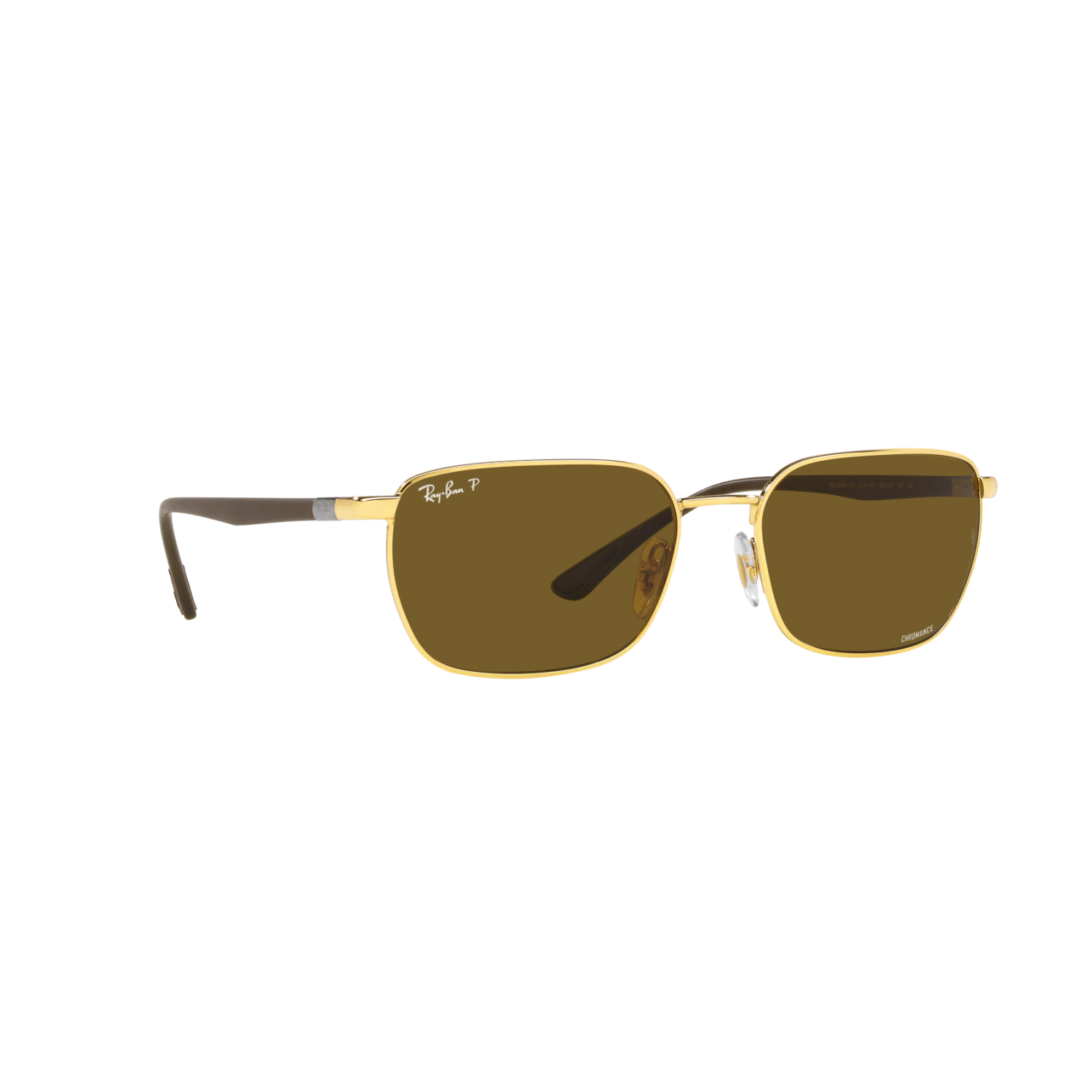 Ray Ban RB3684CH RB3684CH Gold Unisex Polarized Sunglasses