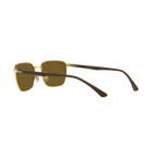 Ray Ban RB3684CH RB3684CH Gold Unisex Polarized Sunglasses